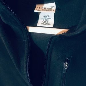 L.L.Bean 1/4 zip fleece Men’ M